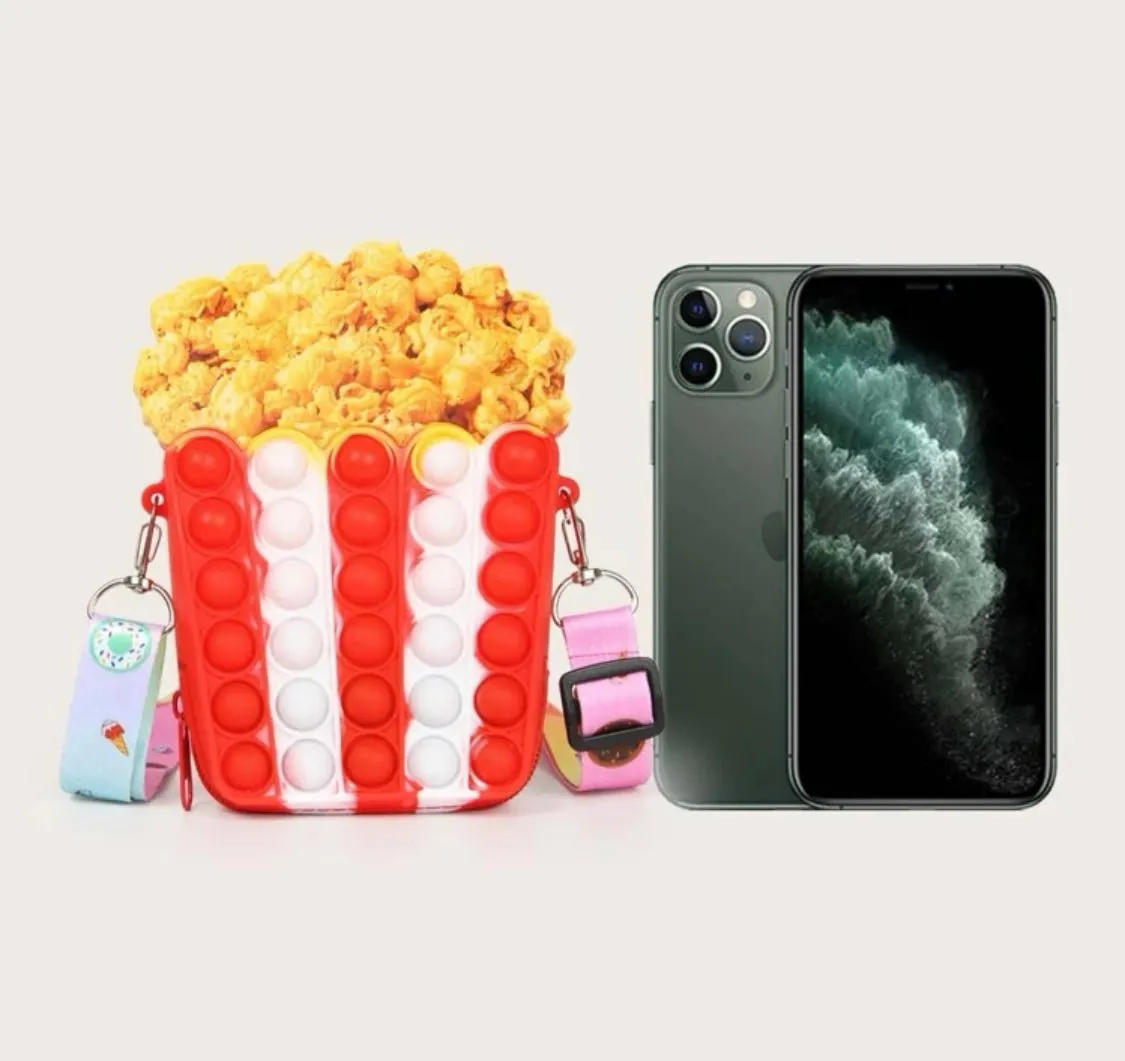 Popcorn Design Pop It Bag