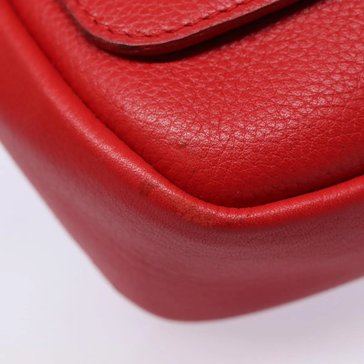 Trendy Inspired Louis Vuitton Parnasea Esan Ciel Shoulder Bag Leather Red M94448 Lv Auth Bs17244