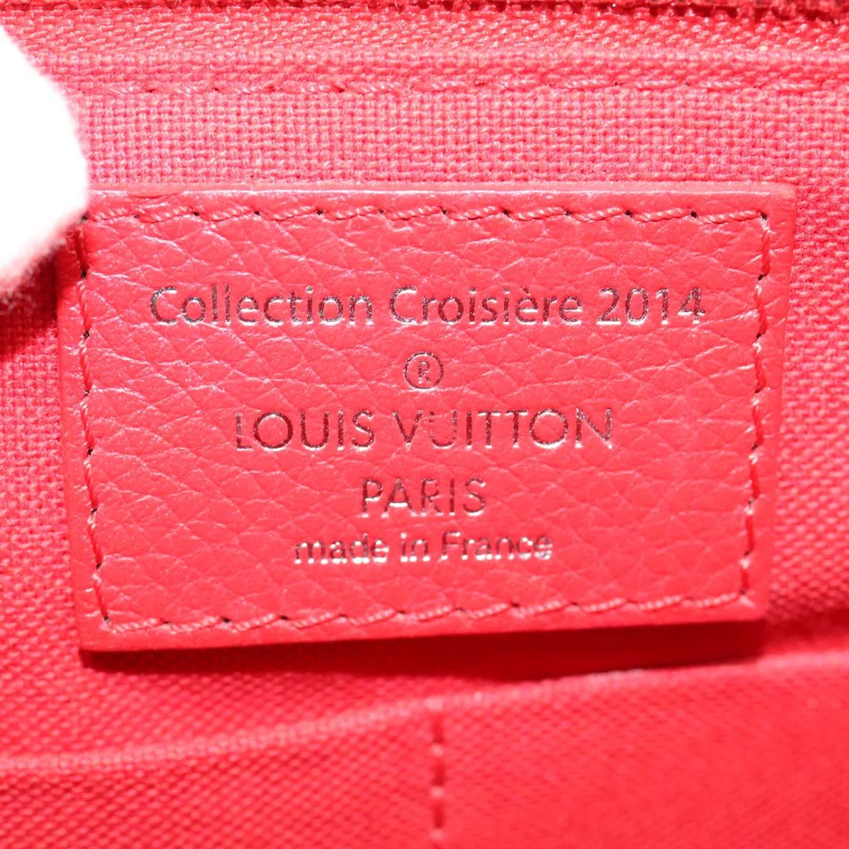Trendy Inspired Louis Vuitton Parnasea Esan Ciel Shoulder Bag Leather Red M94448 Lv Auth Bs17244