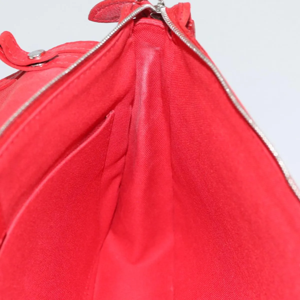 Trendy Inspired Louis Vuitton Parnasea Esan Ciel Shoulder Bag Leather Red M94448 Lv Auth Bs17244