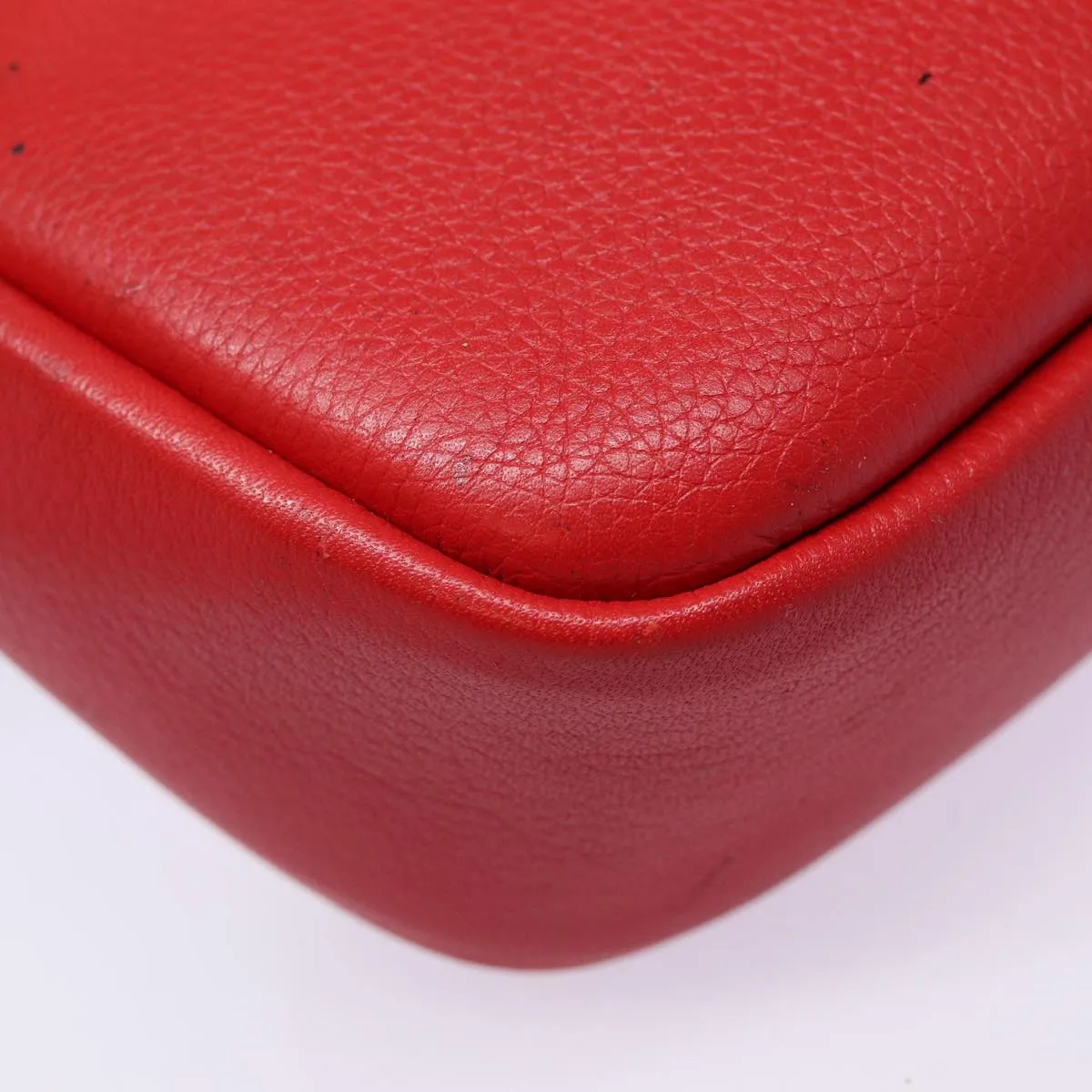 Trendy Inspired Louis Vuitton Parnasea Esan Ciel Shoulder Bag Leather Red M94448 Lv Auth Bs17244