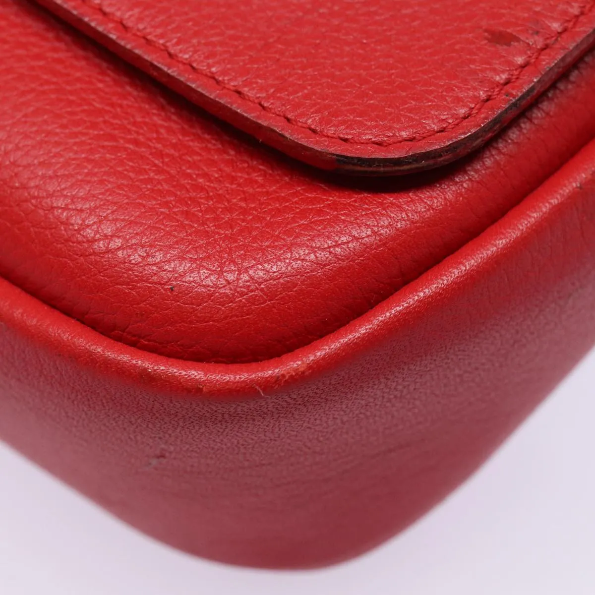 Trendy Inspired Louis Vuitton Parnasea Esan Ciel Shoulder Bag Leather Red M94448 Lv Auth Bs17244