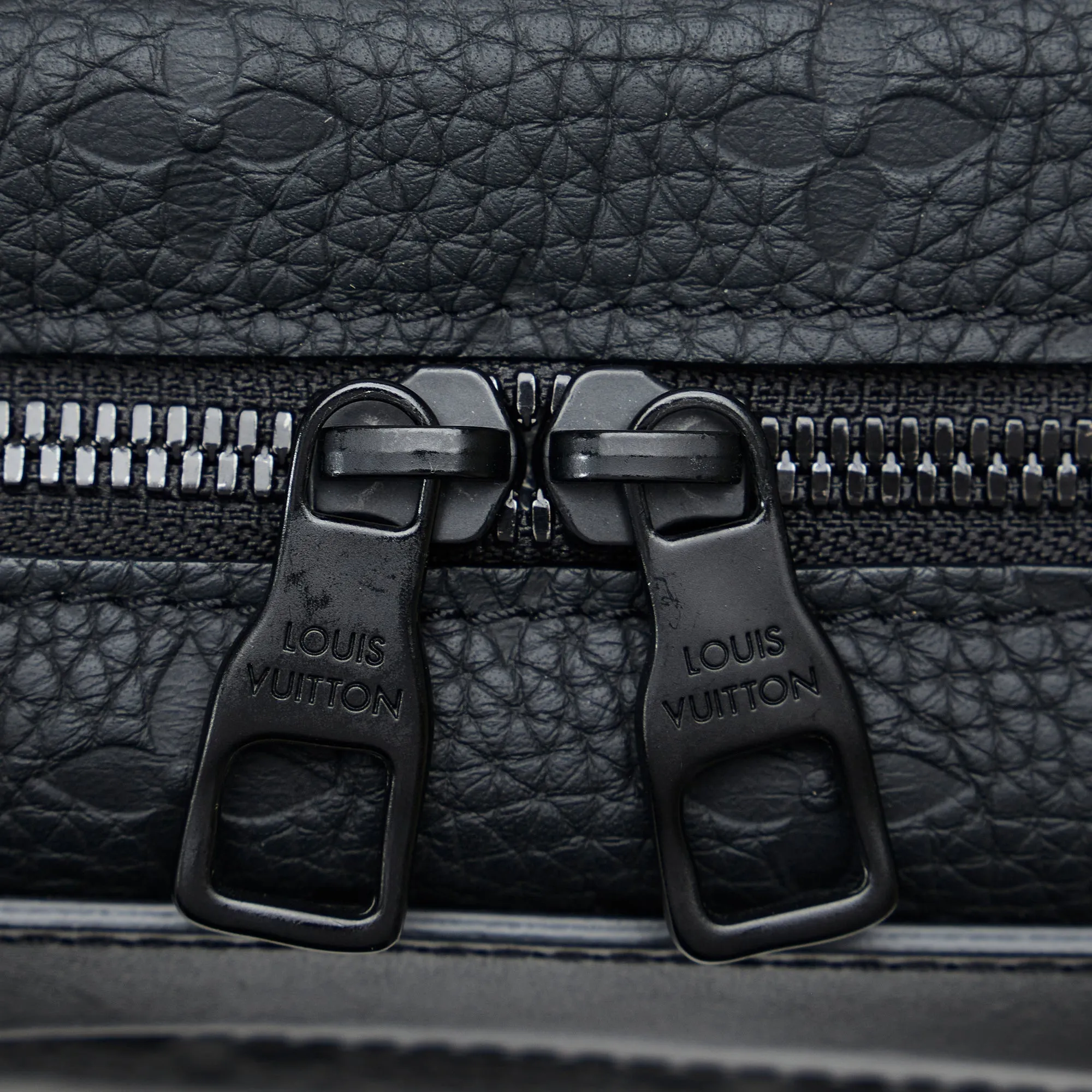 Trendy Inspired Louis Vuitton Soft Trunk Black Monogram Taurillon