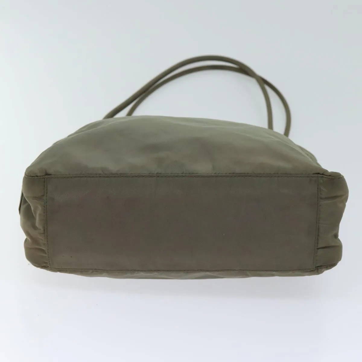 Trendy Inspired Prada Shoulder Bag Nylon Khaki Auth Bs13512
